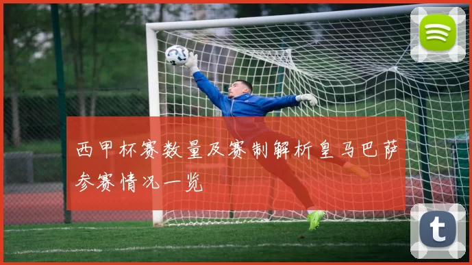 西甲杯赛数量及赛制解析皇马巴萨参赛情况一览