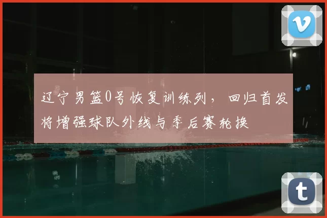 辽宁男篮0号恢复训练列，回归首发将增强球队外线与季后赛轮换